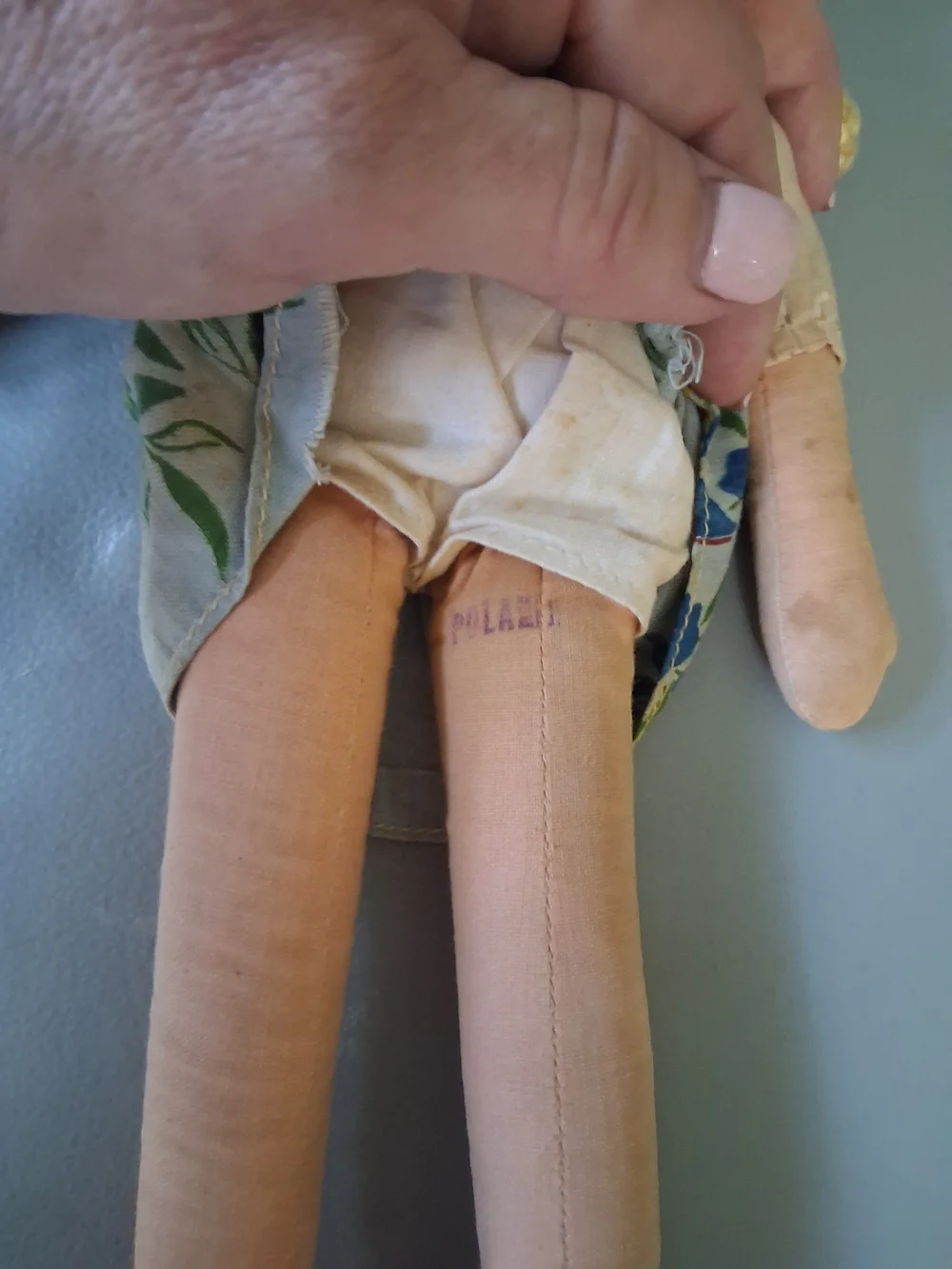 Vintage Polish Sawdust Rag Doll